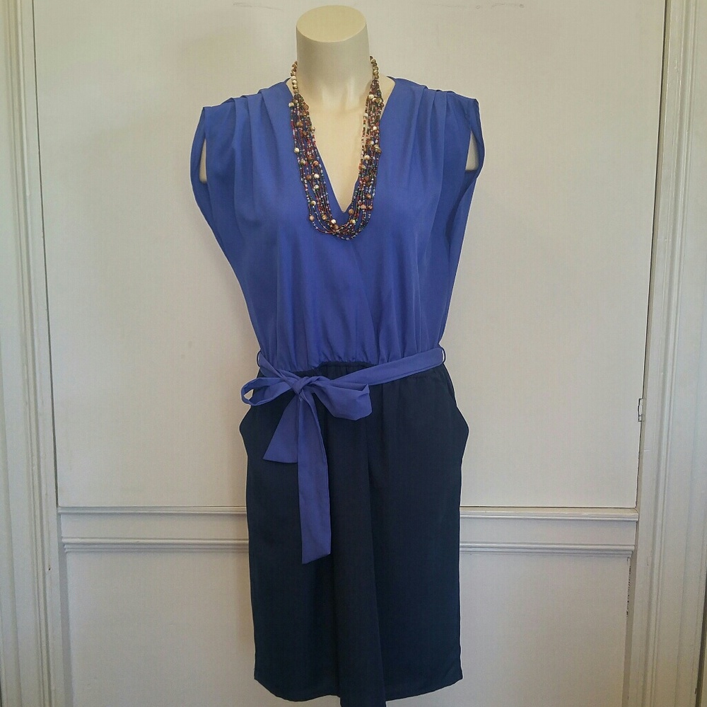 Blue dress with pockets sz. M